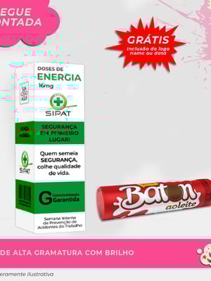 Caixa de remédio para batom - sipat