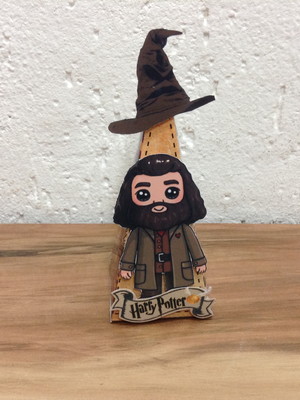 Caixa cone 3d - harry potter
