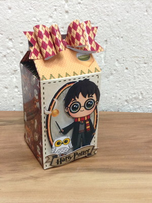 Caixa milk g (3d) luxo - harry potter