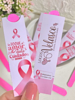 Mini lixa- outubro rosa