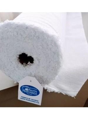 Tecido alvejado pé de galinha pano de prato, rolo 10 metros
