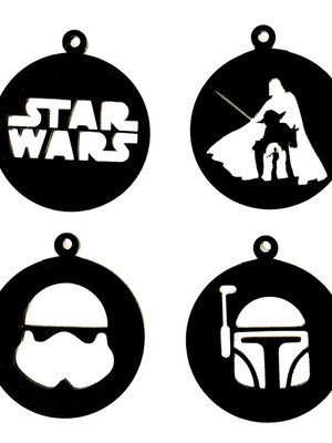 Enfeites de natal arvore star wars árvore geek tematica