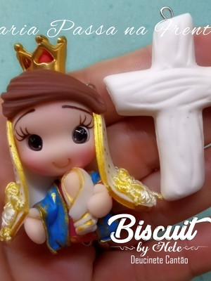Kit entremeios maria passa na frente em biscuit