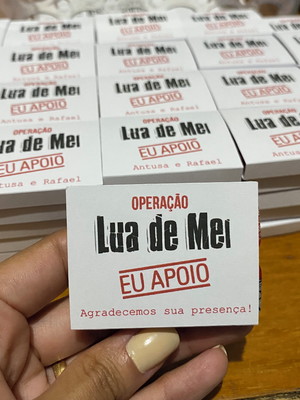 Lembrança operação lua de mel