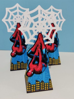Caixa cone homem aranha