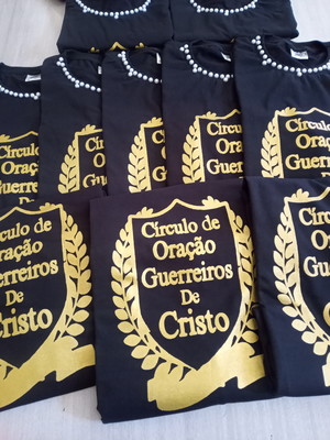Camisetas evangelicas congresso fardamentos algodão