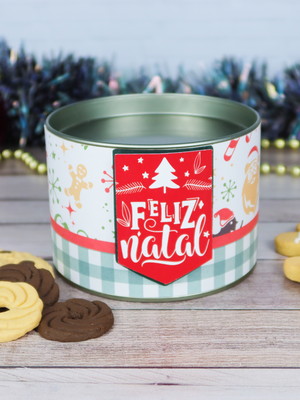 Tubolata (7x10) com 6 chocolates - natal