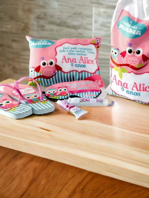Kit festa do pijama (lembrancinha personalizada)