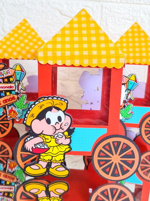 Carrocinha de pipoca clássica-festa junina