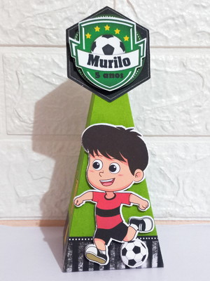 Caixa piramide futebol