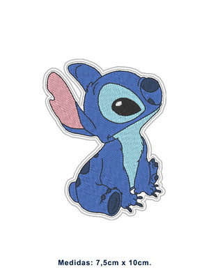 Patch bordado termocolante stitch - modelo2