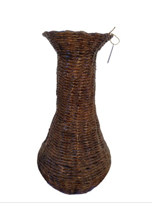 Vaso de flores artesanal ( rústico)