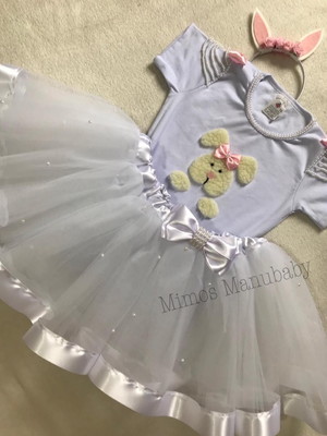 Conjunto páscoa luxo body páscoa