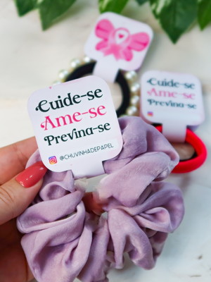 Tag com xuxinha schunchie- outubro rosa