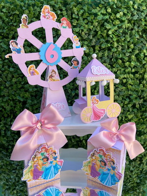 Kit personalizado princesas ( 20 peças)