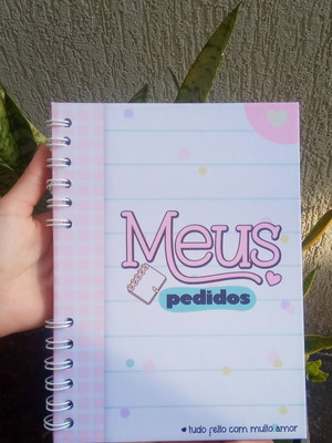 Caderno de pedidos