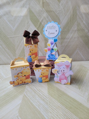 25 personalizados ursinho pooh