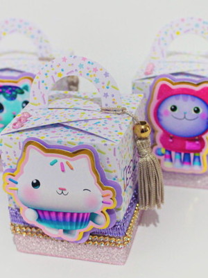 A casa mágica da gabby 20 caixas personalizadas lembrancinha