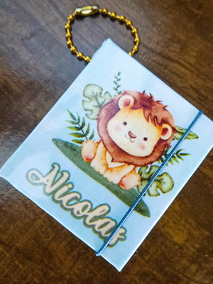Chaveiro postit personalizado