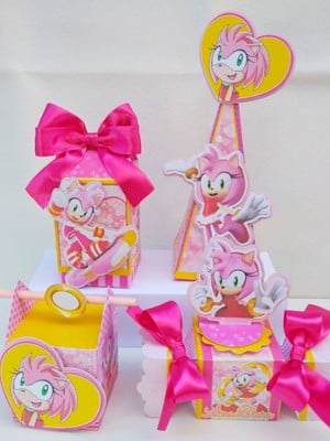 Personalizados amy rose 20 caixas