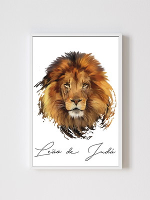 Quadro leao de judá