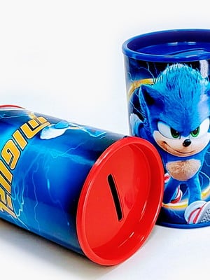 Cofrinho sonic personalizado