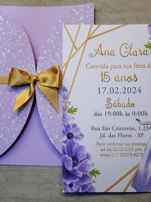 Convite 15 anos