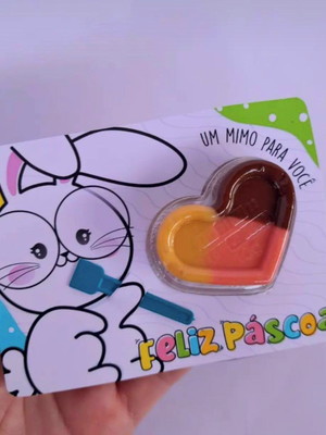 Card com nucita- páscoa