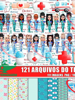Kit digital enfermagem kit0349 - compre 1 e leve 3