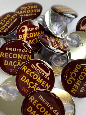 Botton pin de metal personalizado 2,2 cm