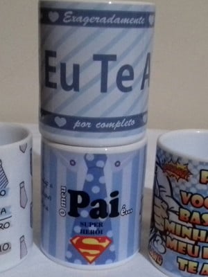 Kit 31 caneca porcelana personalizada