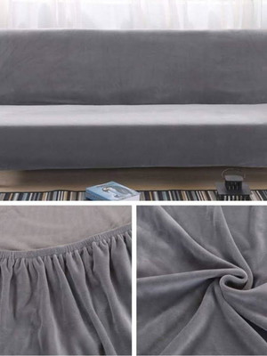 Capa para sofá sem braço em suede