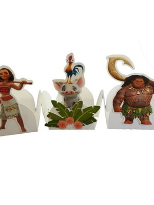 Pacote forminhas moana
