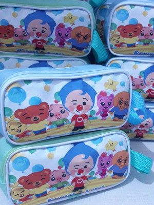Necessaire / estojo com alça herói do coração