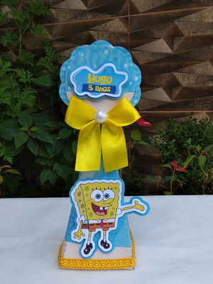 Caixa cone bob sponja clássico