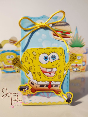 Kit 20 caixas bob esponja