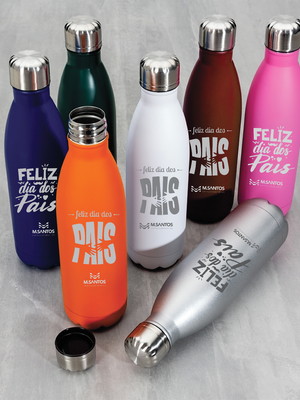 Garrafa metal 750ml personalizada