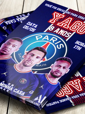 Convite impresso psg