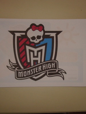 Kit caderninhos 1/4 personalizado monster high