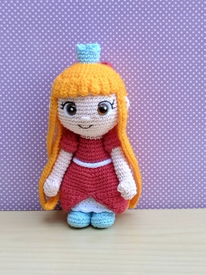 Grizelda ( vera e o reino arco-íris ) amigurumi