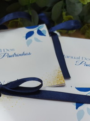 Manual padrinhos - azul