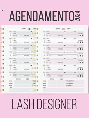 Arquivo digital - agendamento lash designer 2024
