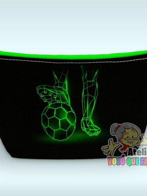 40 necessaire personalizada futebol