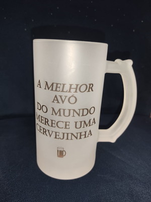 Caneca de chopp vidro