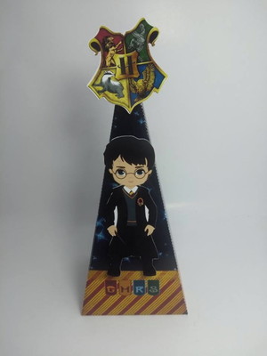 Caixa piramide harry potter