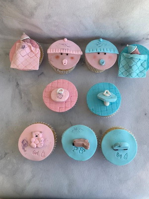 Chá revelação (80 doces de mesa personalizados)