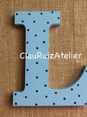 Iniciais em mdf 30cm