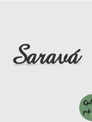 Decoração para parede - saravá