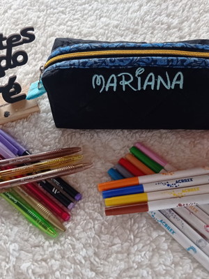 Estojo escolar personalizado