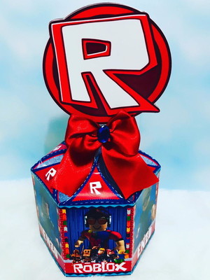 Centro de mesa roblox menino g